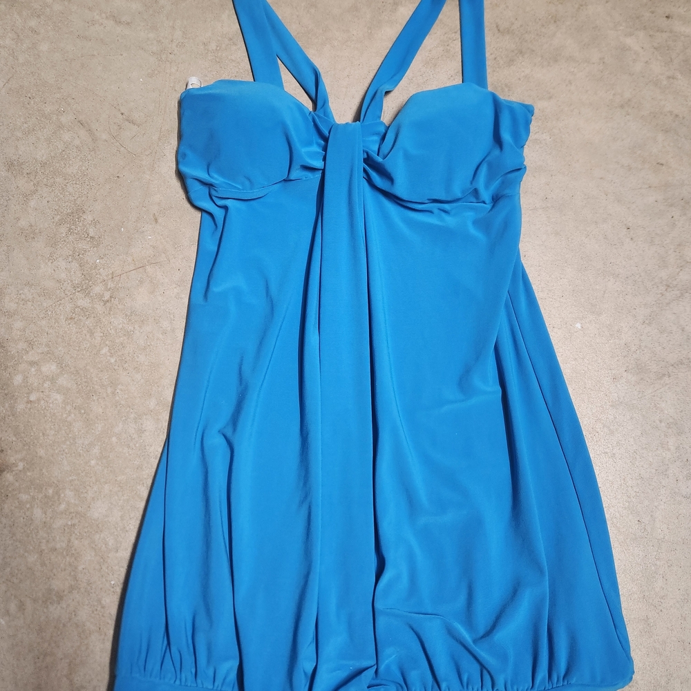 Taboo Kids Dress in Vibrant Blue